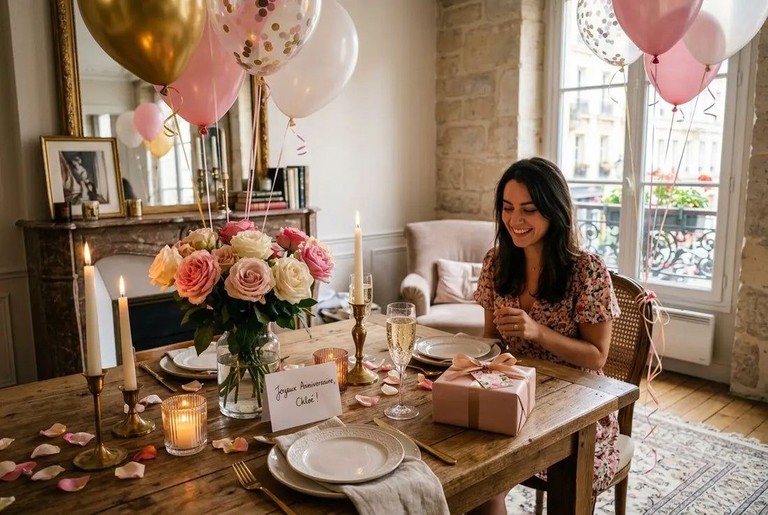 Comment surprendre une femme pour son anniversaire : idées surprise