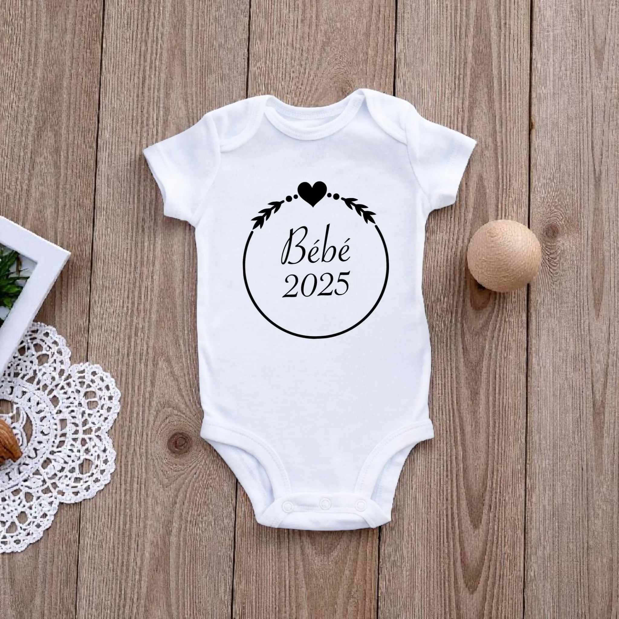 Body bébé annonce de grossesse – Message pour une maman formidable (Copie) Atelier Éclats d'Instants