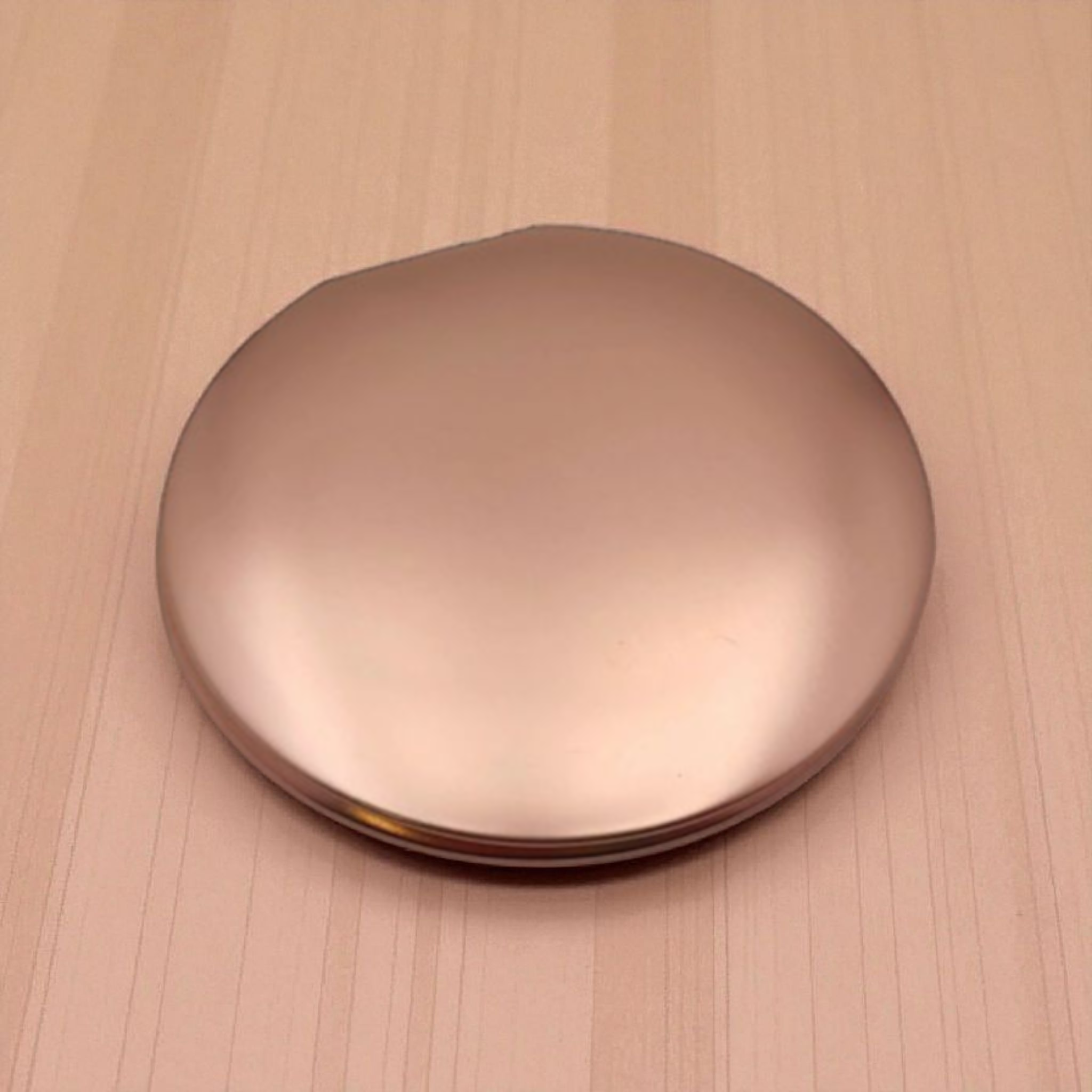 Miroir de poche personnalisable gravé au laser – Rouge, Rose ou Or rose Atelier Éclats d'Instants
